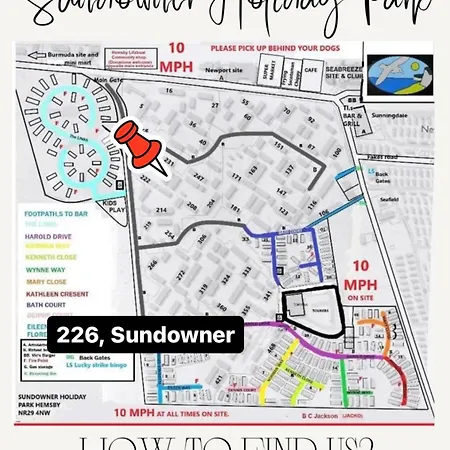 226, Sundowner Holiday Park, Hemsby - Two Bed Detached Chalet, Sleeps Four, Bed Linen And Towels Included Plus Free Wifi - Pets Welcome Exterior photo